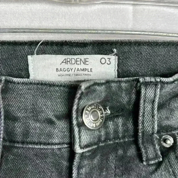 Ardene distressed Black  jeans size 03 - Picture 4 of 5